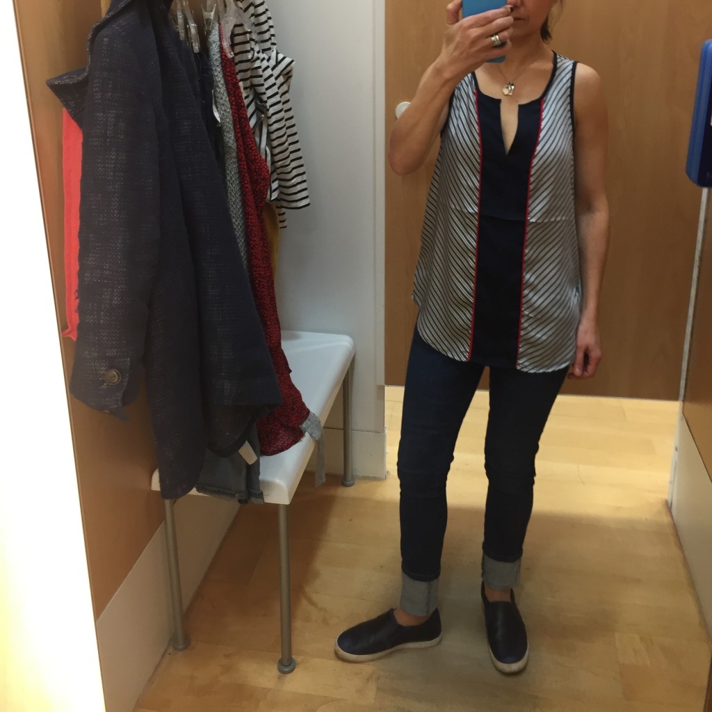 GAP Navy Chevron Tank