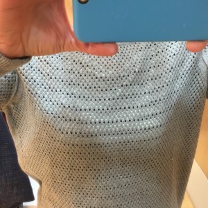 GAP Perforated Sweat_close