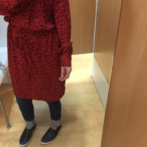 GAP Soft tie shirt dress_sleeve