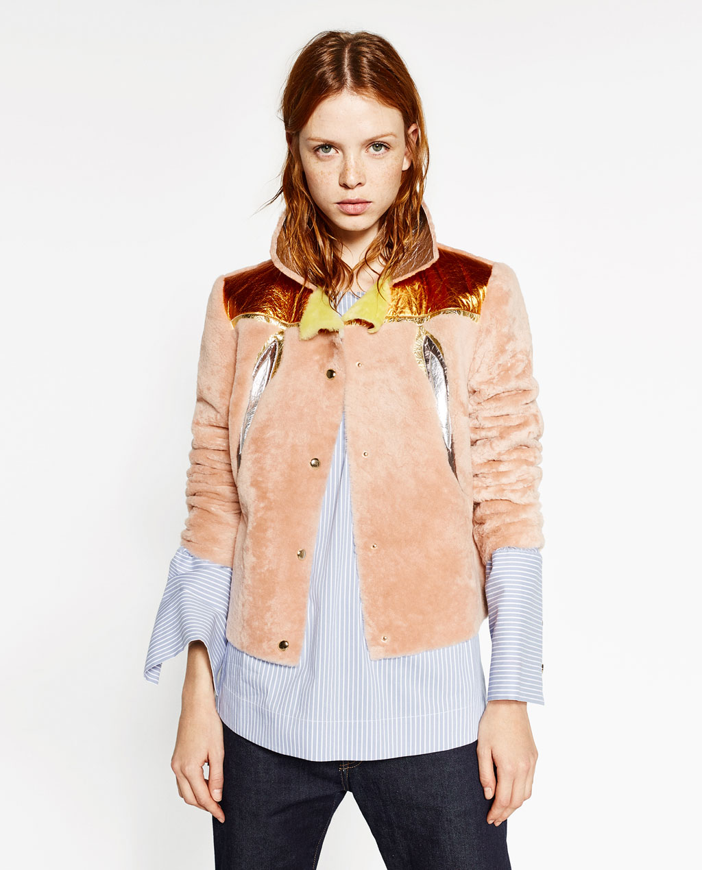 Look at the pink shrimp fur!