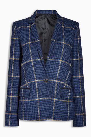 A bit tartan blanket like, but blue & yellow are winners for me!
