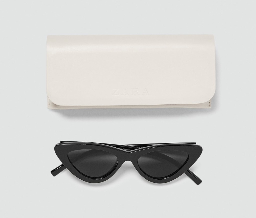 zara-slim-cateye-sunglasses-black
